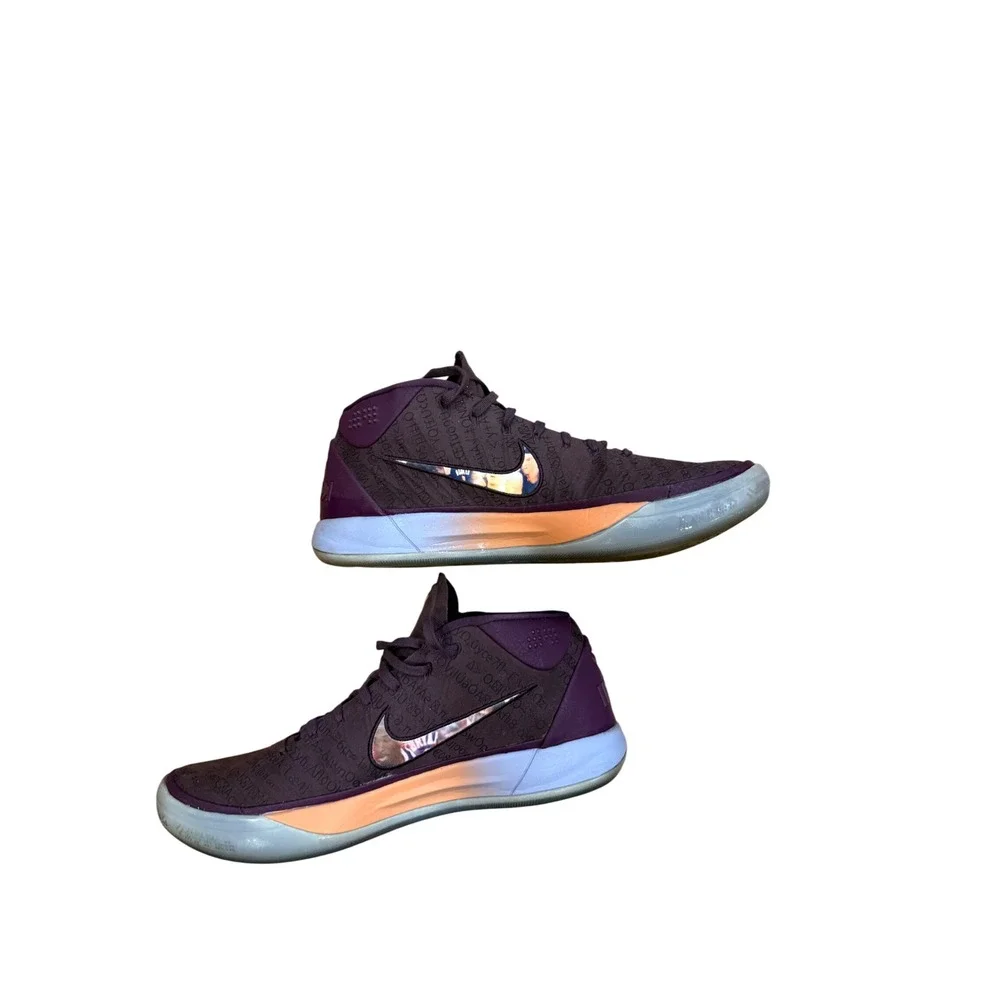 Nike Kobe AD Mid Purple stardust Basketball Shoes AO2572 500 Mens U.S. 10.5